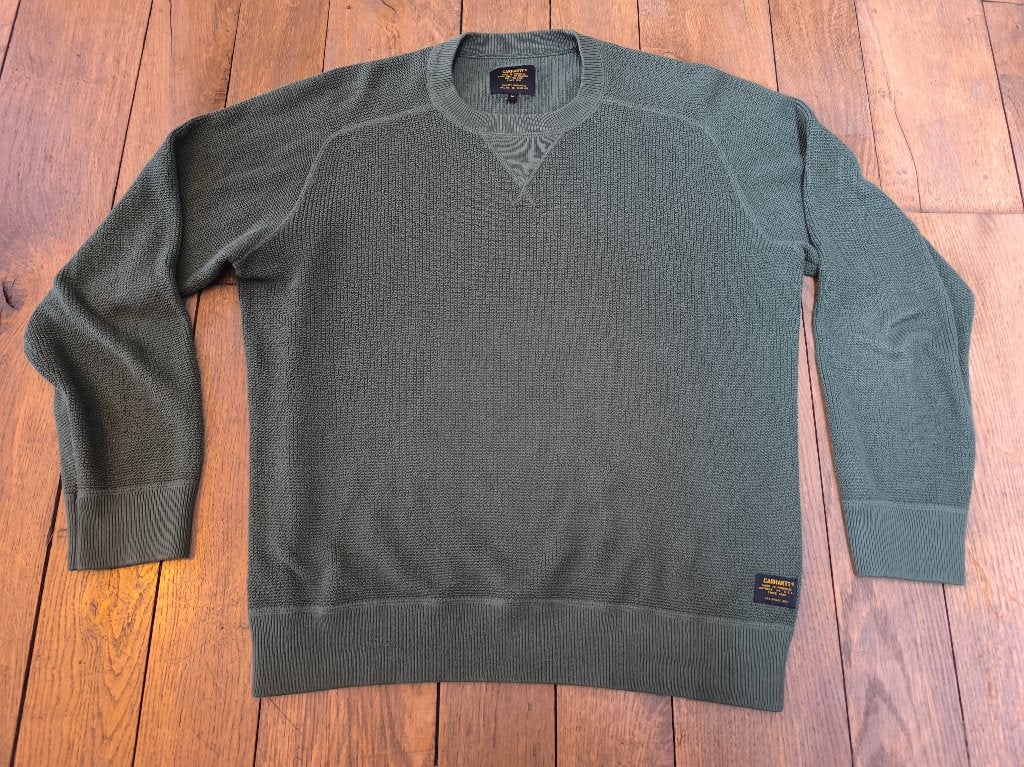Pull / sweatshirt Carhartt WIP Moross Sweater taille medium, Vêtements | Hommes, Pulls & Vestes, Porté, Taille 48/50 (M), Vert