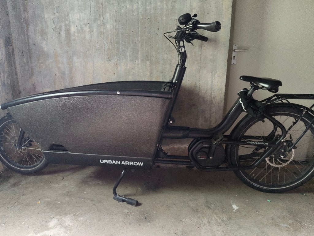 Urban Arrow, 3 kinderen, Elektrisch, Zo goed als nieuw, Schijfrem