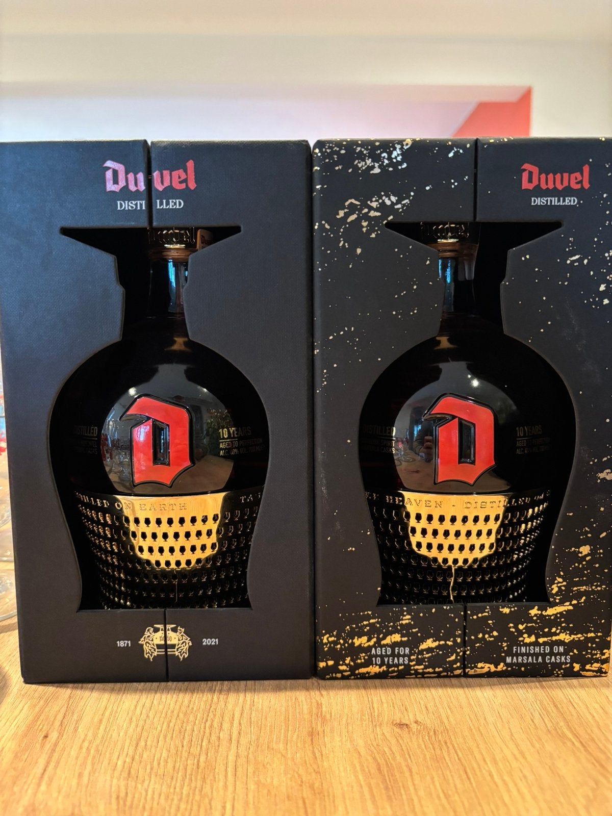 Duvel collectie distilled/ong 60 glazen, Verzamelen, Ophalen, Zo goed als nieuw, Duvel