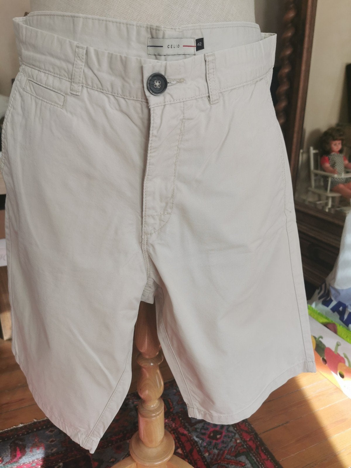 Joli short beige pour homme de la marque Celio, Enlèvement ou Envoi, Beige
