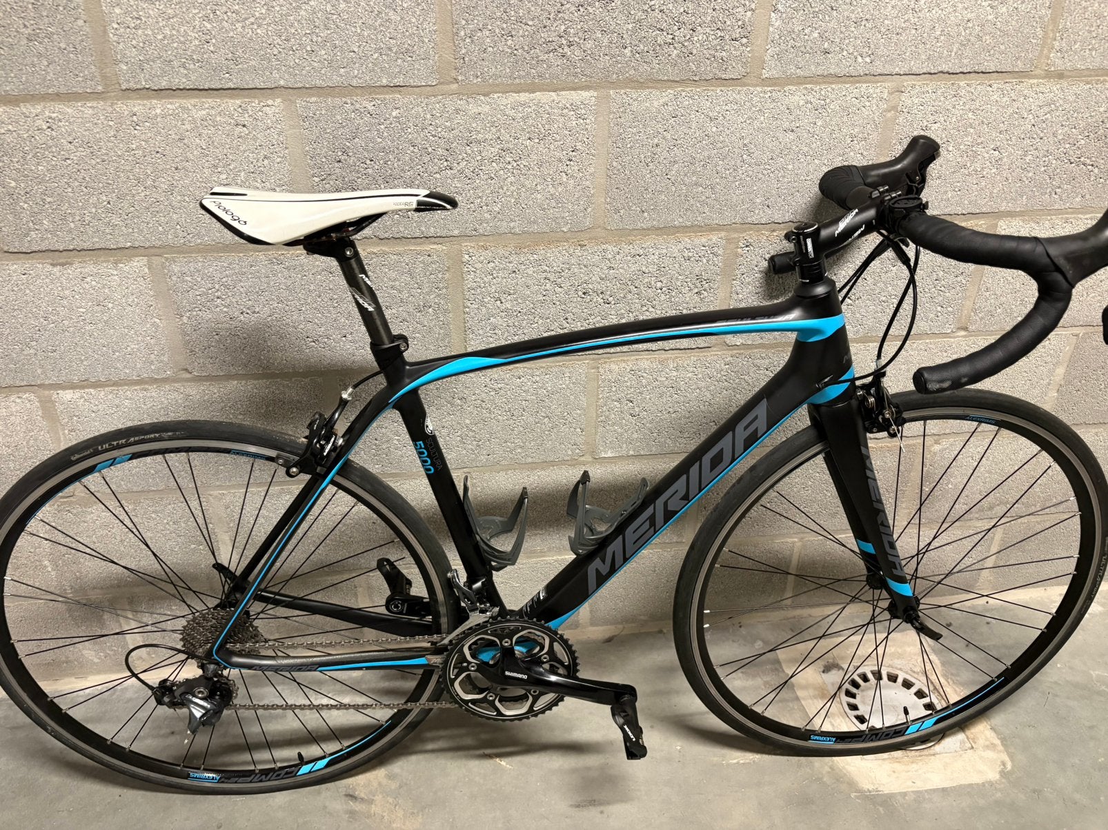 Velo de course merida carbone XL, Vélos & Vélomoteurs, Enlèvement, Utilisé, Carbone