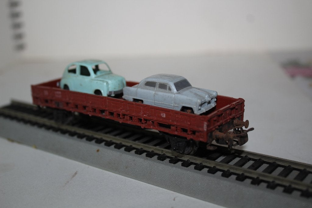 marklin ho platte wagen DB+ wagen's, Wisselstroom, Gebruikt, Verzenden, Wagon