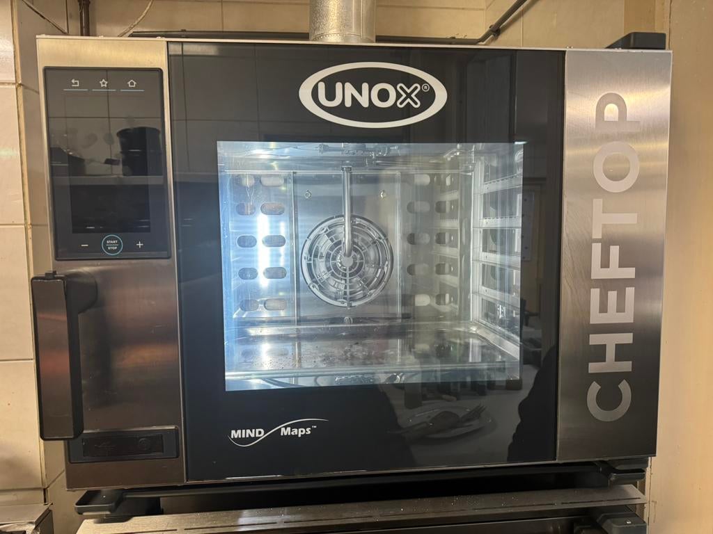Unox oven cheftop, Ophalen