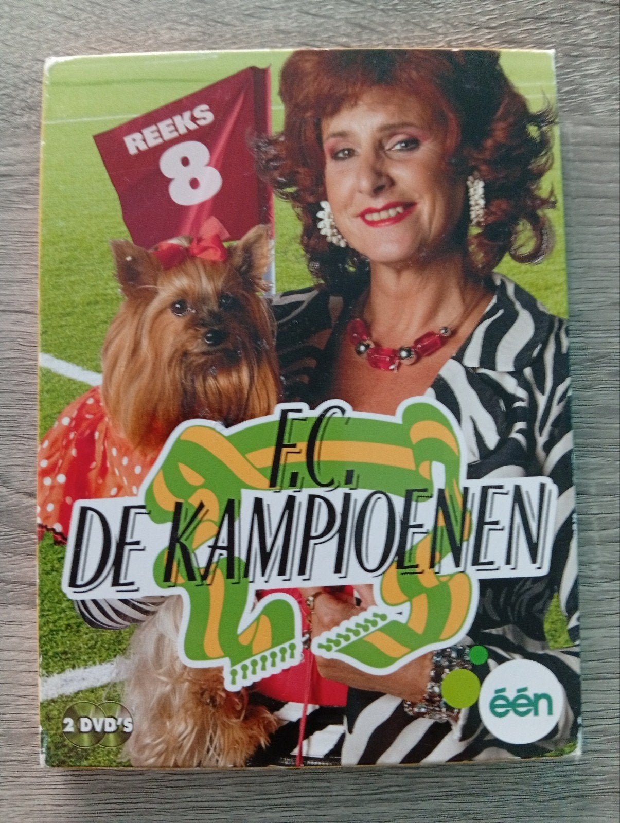 fc de kampioenen seizoen 8 komedie dvd box Jaques Vermeire, Alle leeftijden, Nederlands, Zo goed als nieuw, Komedie