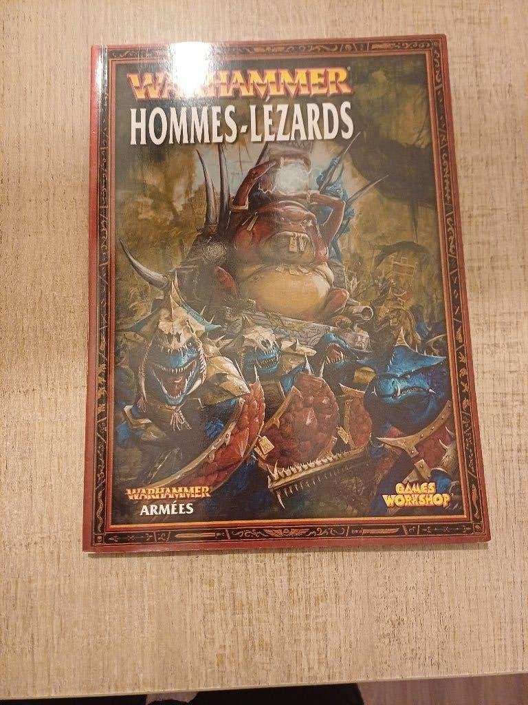[Vente] Livre d'armée hommes-lézards, Enlèvement ou Envoi, Utilisé, Warhammer, Livre ou Catalogue