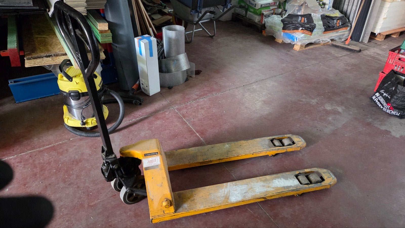 Transpallet te koop, Doe-het-zelf en Bouw, Ophalen
