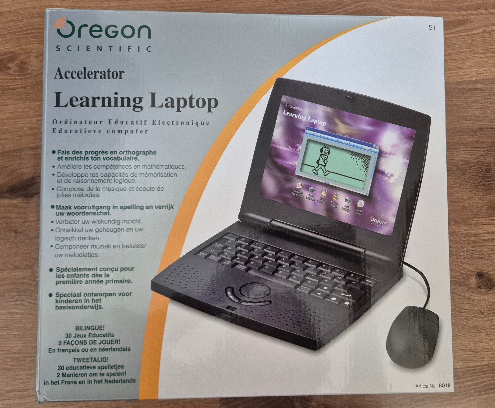 Learning laptop, Ophalen, Zo goed als nieuw