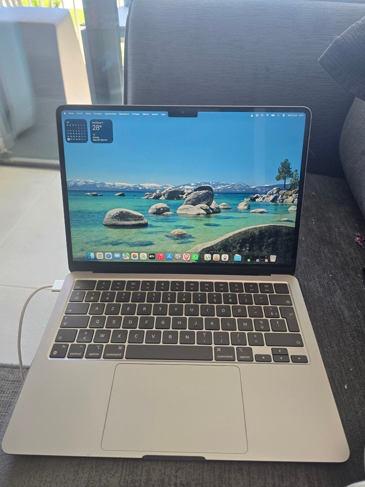 Macbook air 2024 te ruil, Computers en Software, Apple Macbooks, Zo goed als nieuw, MacBook Air, 13 inch, 4 Ghz of meer, 256 GB