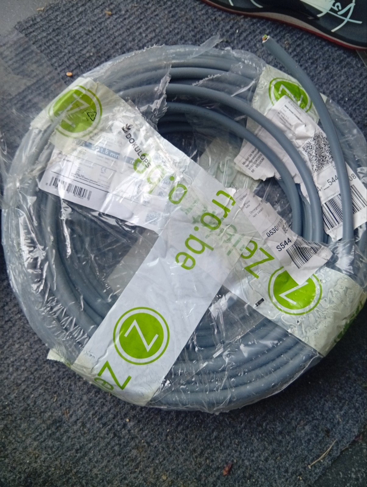 XVB kabel 5G 1,5mm, Doe-het-zelf en Bouw, Ophalen, Nieuw, Kabel of Snoer