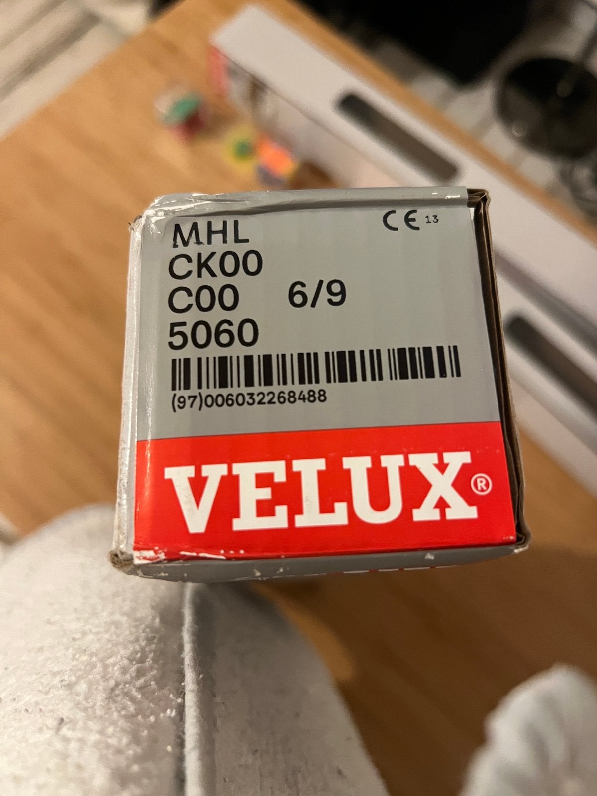 Auvent Velux GGU CK02 (nouveau), Enlèvement