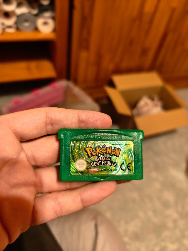 Jeu GBA - Pokémon Version Vert Feuille (Officiel FRA), Enlèvement ou Envoi, 1 joueur, Aventure et Action, Comme neuf