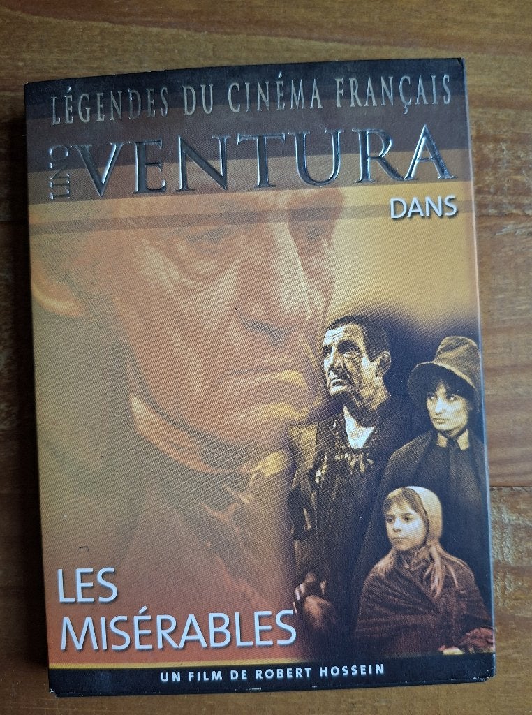 Les Misérables - Robert Hossein - Lino Ventura, Enlèvement ou Envoi, Utilisé, Anglais, Anglais