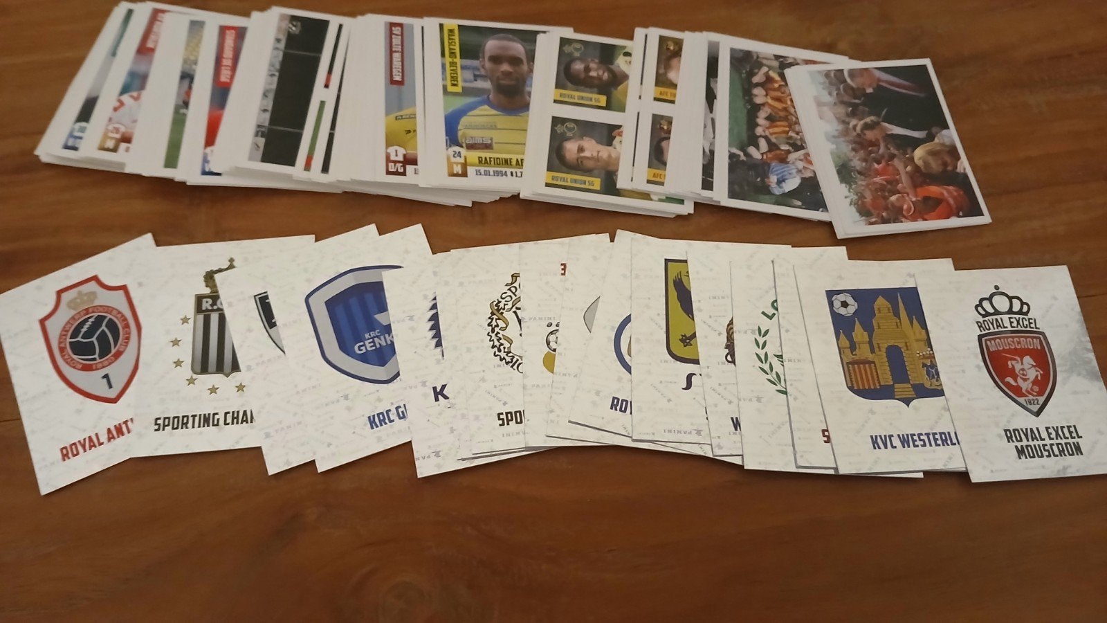 Panini soccer 2018 2019 lot 120 sticker, Ophalen of Verzenden, Nieuw, Meerdere stickers