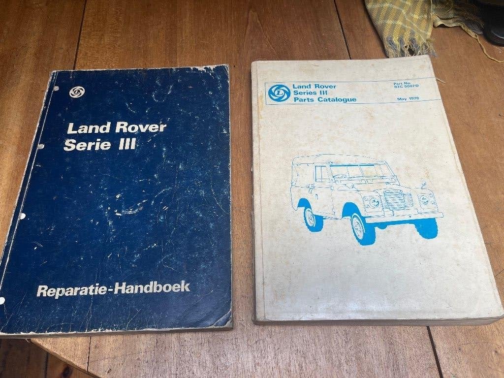 land rover serie 3 werkplaatshandboek, Auto-onderdelen, Ophalen of Verzenden, Gebruikt, Rover