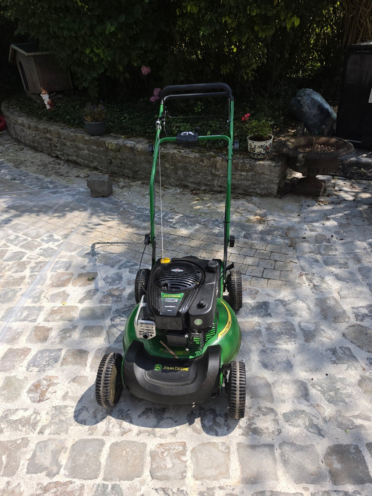 John Deere JS63V 190cc Briggs & Stratton, Enlèvement, Fonction de mulching