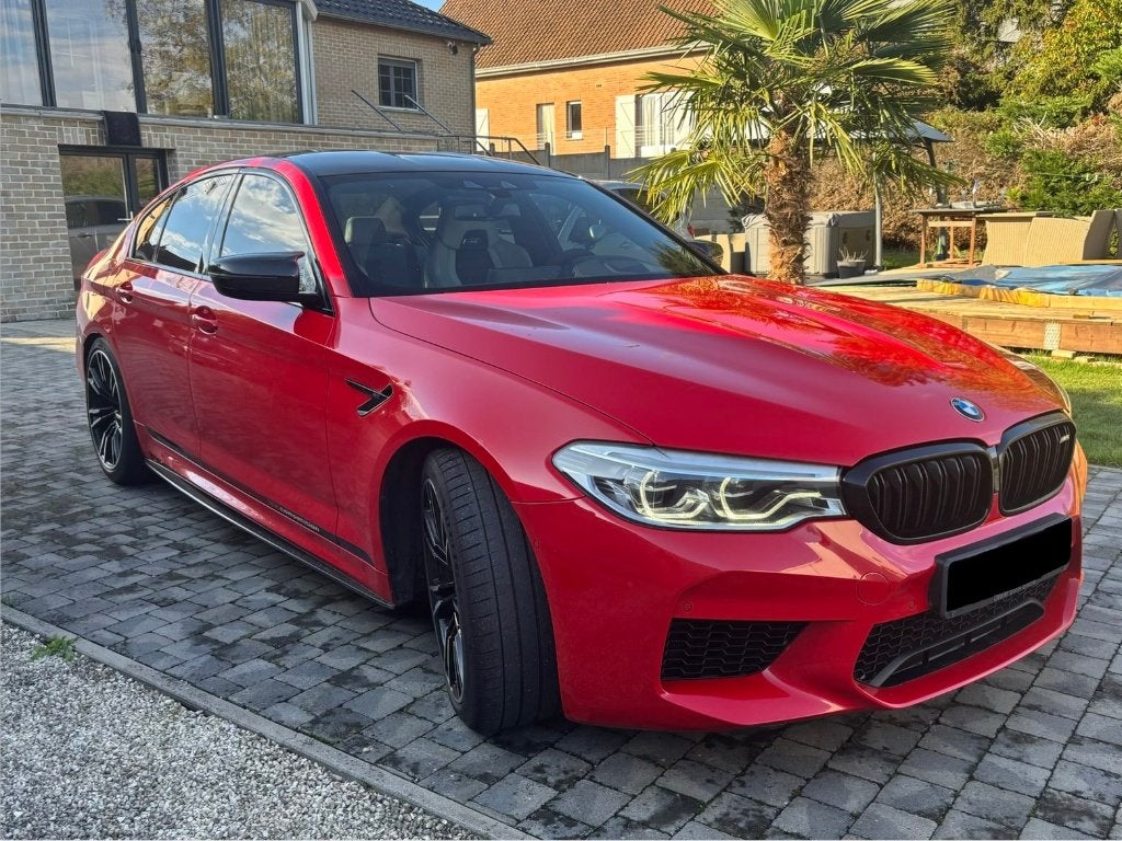BMW M5 F90 Competition individual, Autos, Rouge, Euro 6, 5 portes, Automatique