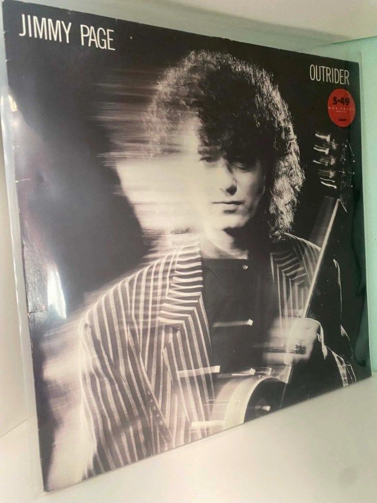 Jimmy Page – Outrider - Germany 1988 (J), LP, Gebruikt, Verzenden, Hardrock