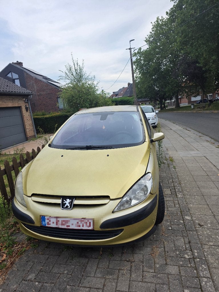 Peugeot 307, Achat, Jaune, Boîte manuelle, Noir