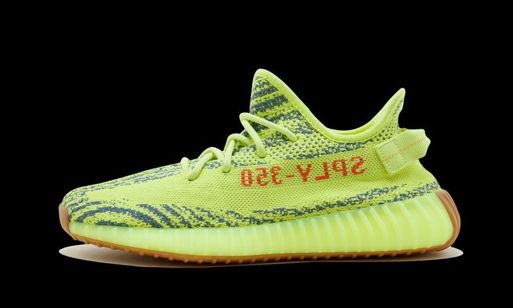 Adidas Yeezy's V2 Frozen Yellow 44 met factuur bijna nieuw, Ophalen, Overige kleuren, Zo goed als nieuw, Adidas Yeezy