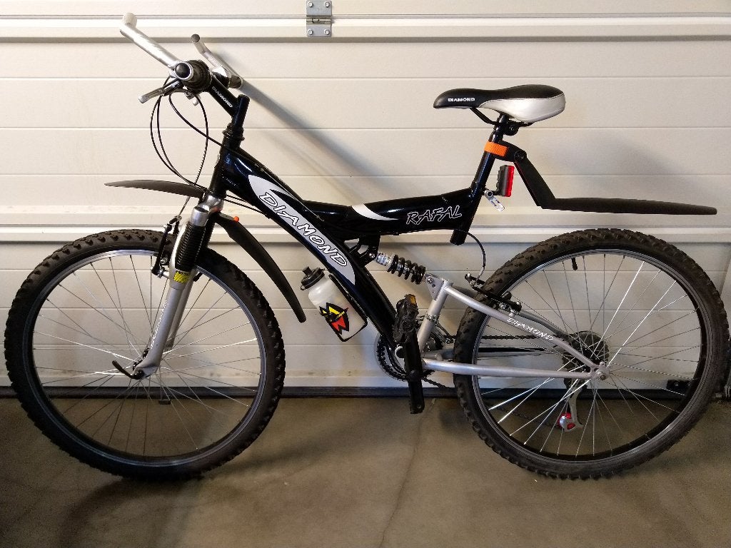 VTT Diamond tout-suspendu 26" (Full Shimano), Fietsen en Brommers, Fully, Ophalen, Zo goed als nieuw, Overige merken