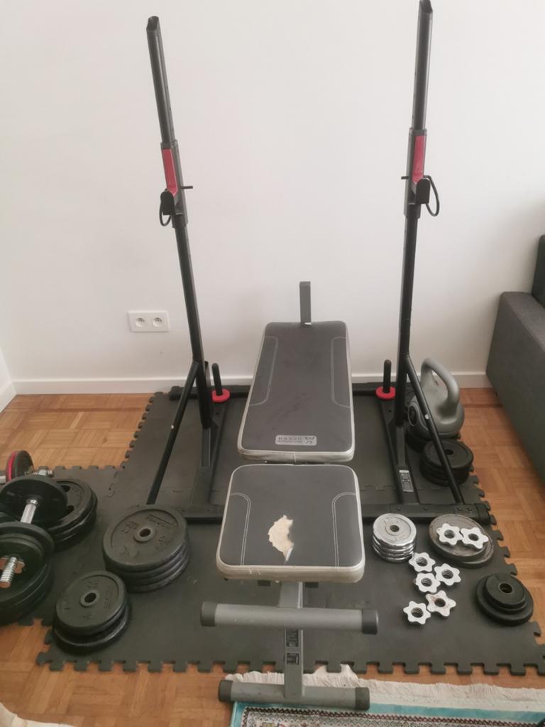 Halters gewichten ez-curltang halterstang haltersteun, Enlèvement, Barre d'haltères