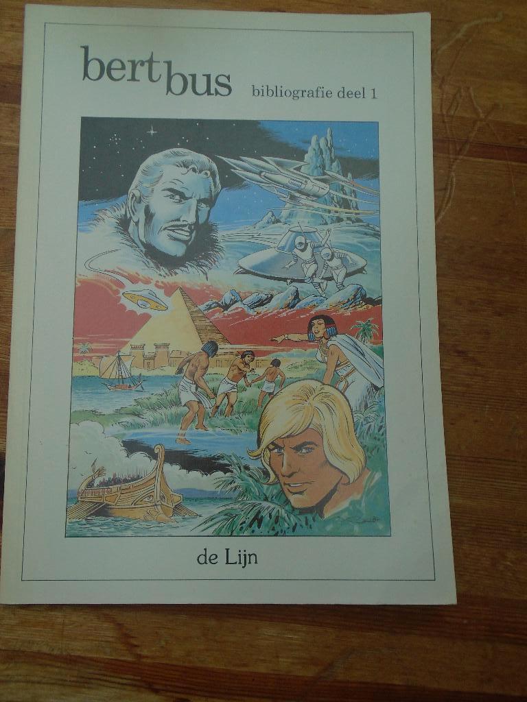 bert bus bibliografie deel 1, Eén stripboek, Ophalen of Verzenden, Gelezen