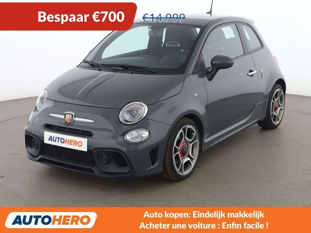Abarth 595 1.4 Turbo (année de construction 2018), Autos, Abarth, 139 g/km, Boîte manuelle, Noir, https://public.car-pass.be/vhr/78744d0b-9fc6-4833-90c9-d8c69b9052ef