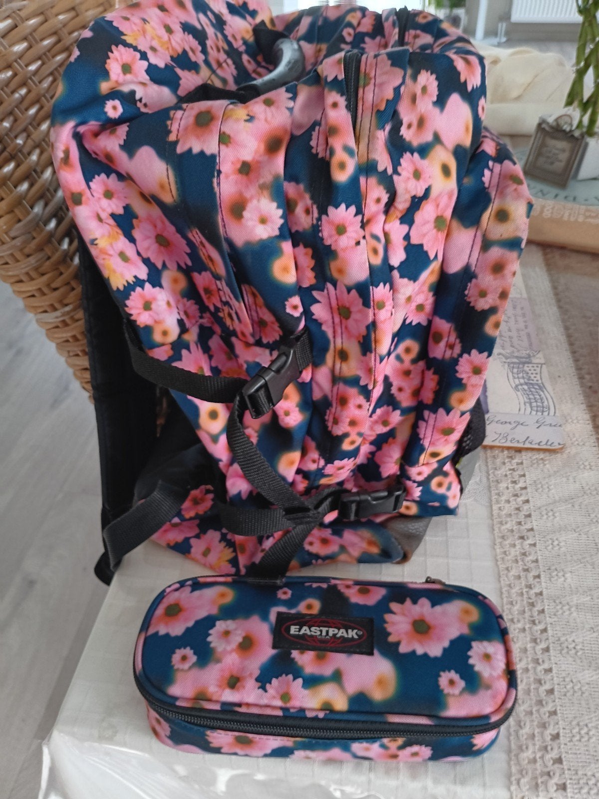 Eastpak rugzak en pennenzak, Handtassen en Accessoires, Ophalen, Zo goed als nieuw, Rugtas