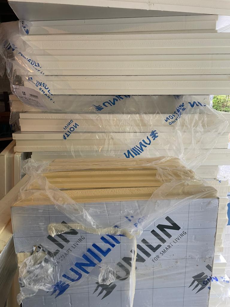 Unilin 10cm, Bricolage & Construction, Isolation & Étanchéité, Enlèvement ou Envoi, Comme neuf