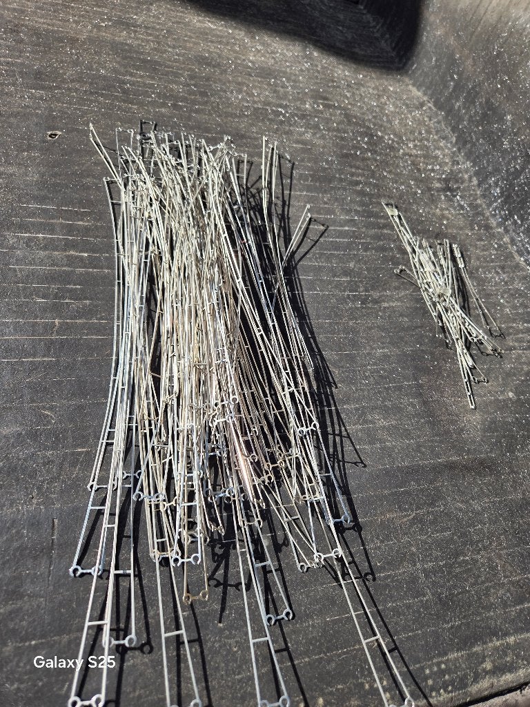 LOT DE 115 CATENAIRES MÄRKLIN, Enlèvement ou Envoi, Courant alternatif, Rails, Comme neuf