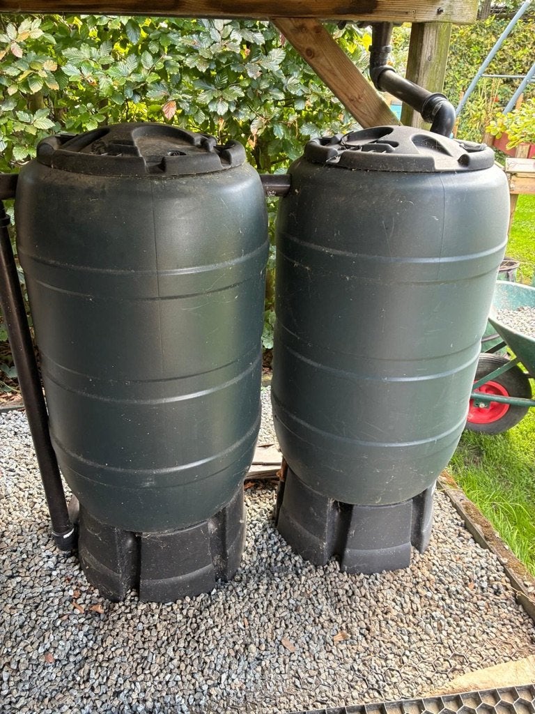 tonneau eau de pluie, Ophalen, Overige materialen, Met kraantje, 150 liter of meer
