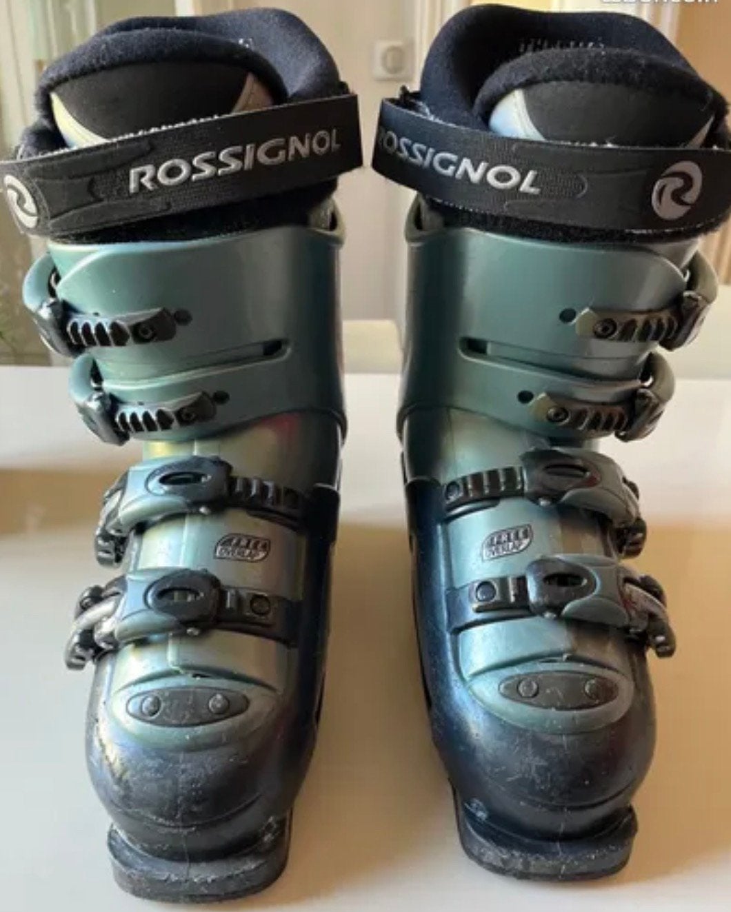 Rossignol Saphir skibotten - maat 25/25,5, Sports & Fitness, Ski & Ski de fond, Rossignol, Enlèvement, Utilisé, Chaussures