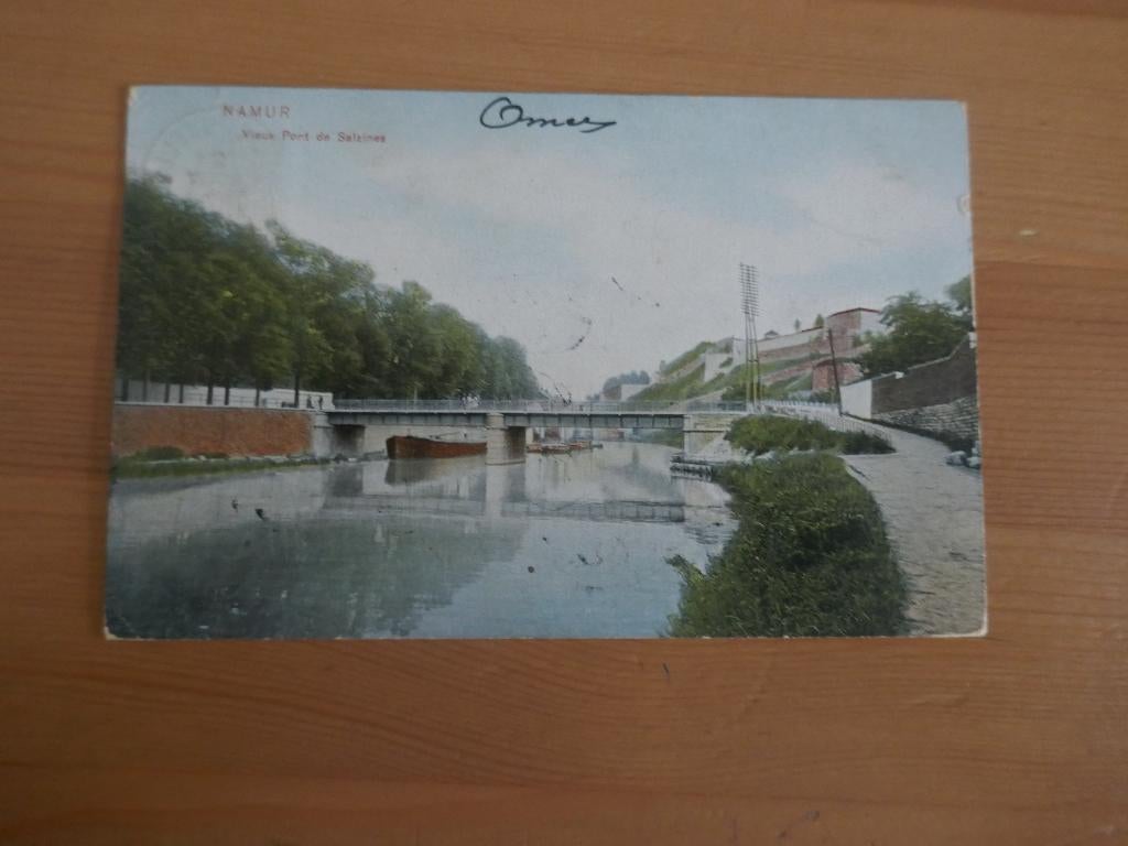 Namur vieux pont de Salzinnes, Enlèvement ou Envoi, Affranchie, Namur