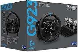logitech G923 SE + versneling pook, Informatique & Logiciels, Joysticks, Comme neuf, Enlèvement