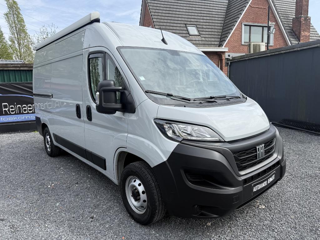 Fiat Ducato 2.2JTD, 2023, 25.000km, AC, Navi, Camper + Keuri, Achat, Entreprise, Carnet d'entretien, Diesel