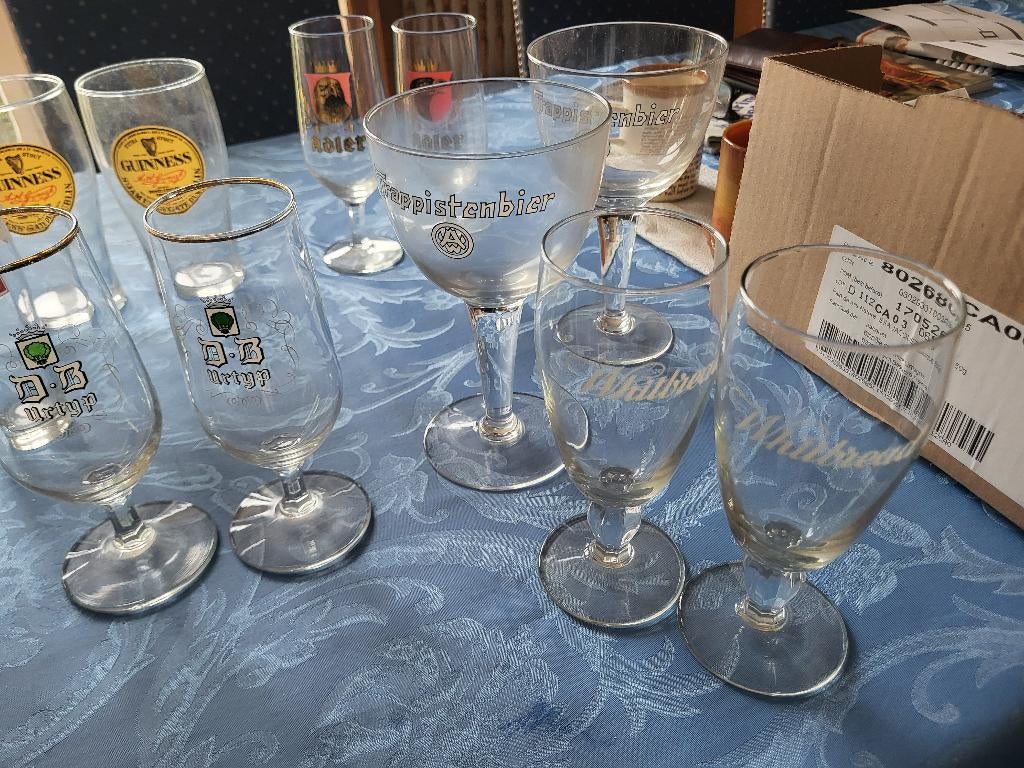Bierglazen, Ophalen, Zo goed als nieuw