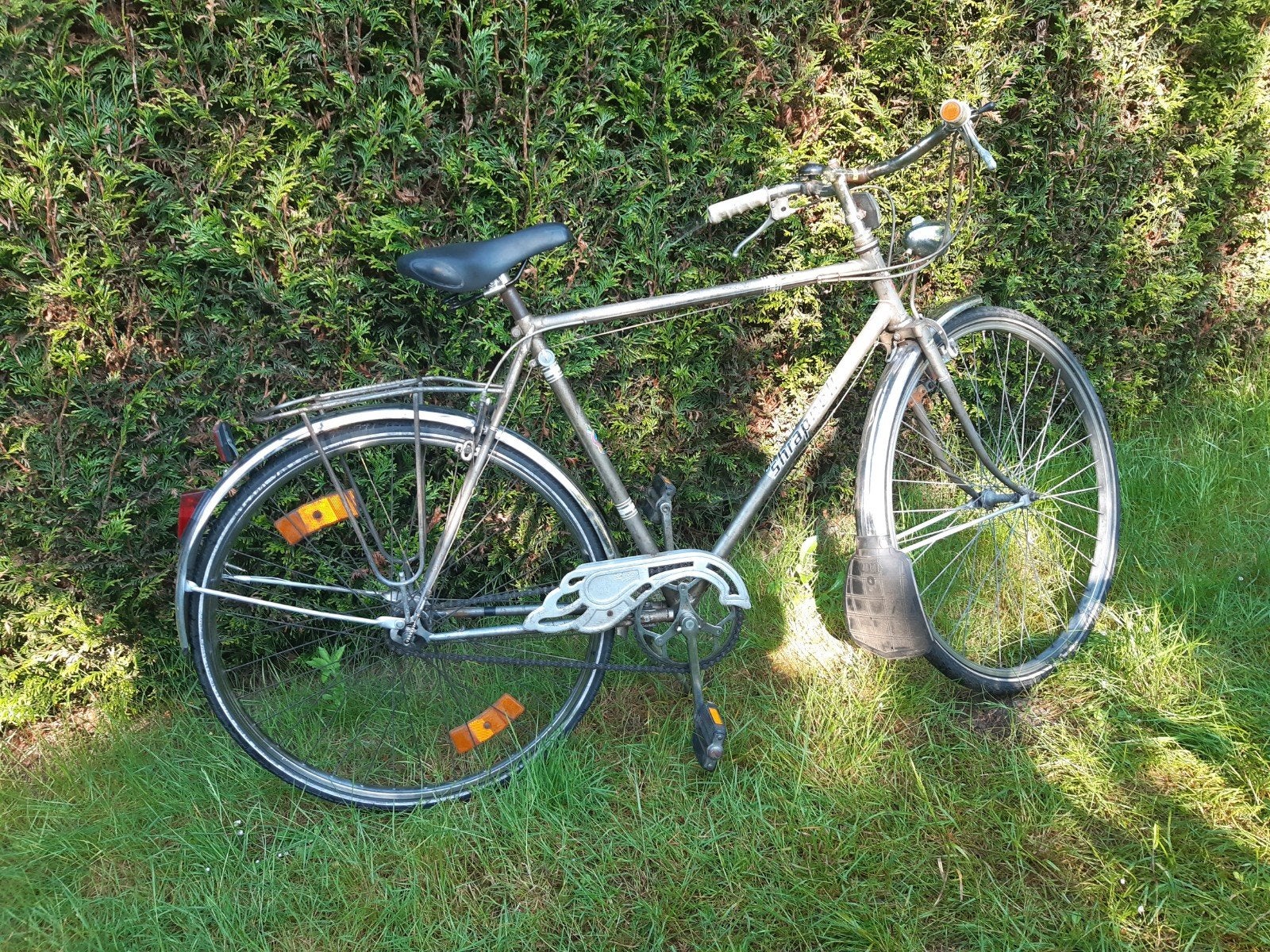 Studentenfiets maat 58, Gebruikt, Velgrem, 53 tot 57 cm, Ophalen