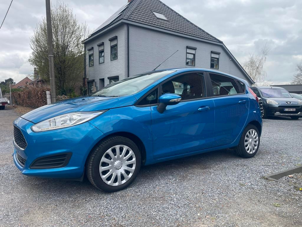 Ford Fiesta 1.0iBenzine,Airco,Sensoren,Start/Stop,1eEigenaar, Auto's, Ford, Euro 6, Blauw, 99 g/km, 5 deurs