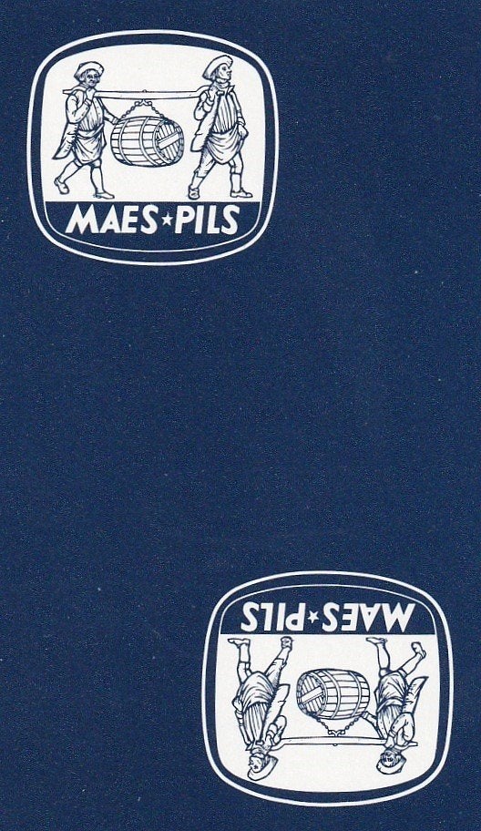B 79 / S K MAES PILS  OVALE KADER, Verzamelen, Ophalen of Verzenden, Nieuw, Speelkaart(en)