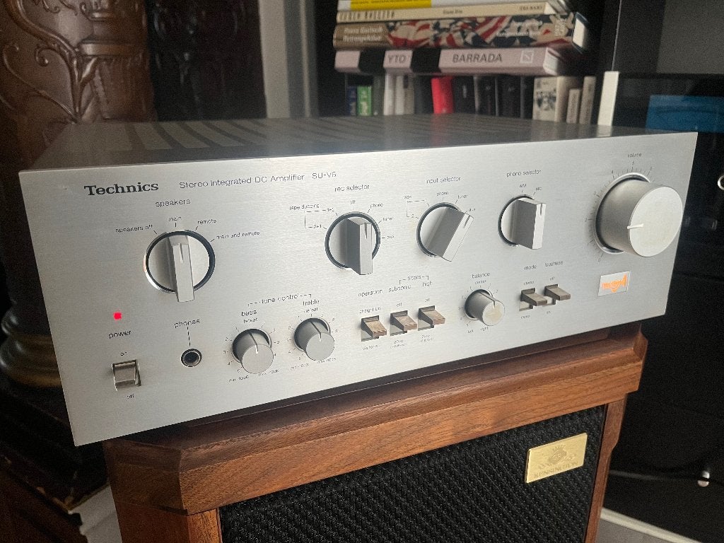 Technics SU-V6 New Class A amplifier, TV, Hi-fi & Vidéo, Enlèvement, Utilisé, 60 à 120 watts