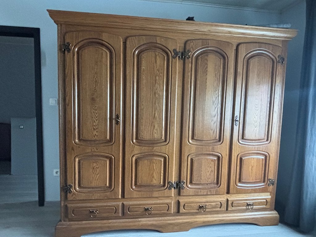 Kleerkast + commode, Ophalen, Gebruikt