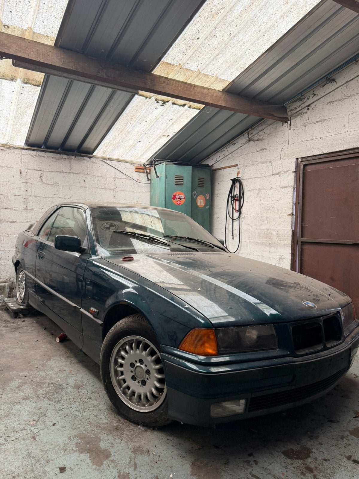 E36 328i cabriolet, Autos, Achat, Cabriolet, Boîte manuelle, Beige