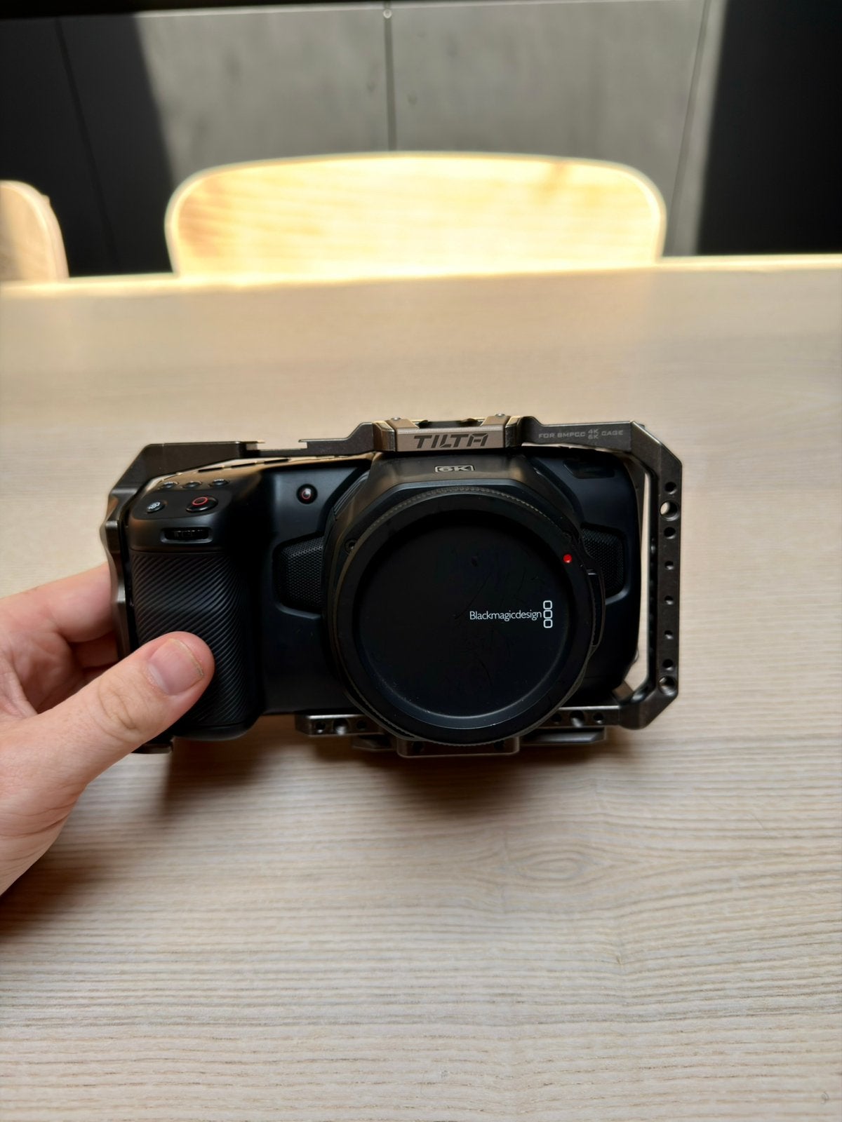 Blackmagic Pocket Cinema Camera 6K + Tilta Cage, TV, Hi-fi & Vidéo, Caméscopes numériques, Comme neuf, Caméra, Autres marques
