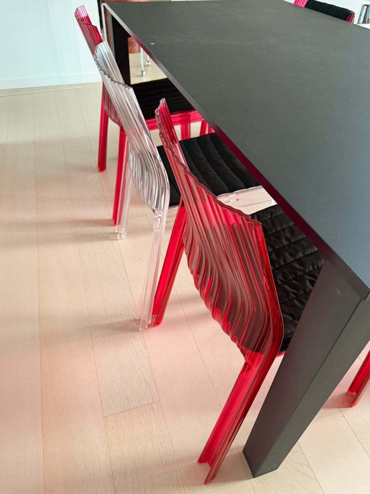 Kartell Frilly Stoel (set van 8), Ophalen, Kunststof, Overige kleuren, Zo goed als nieuw