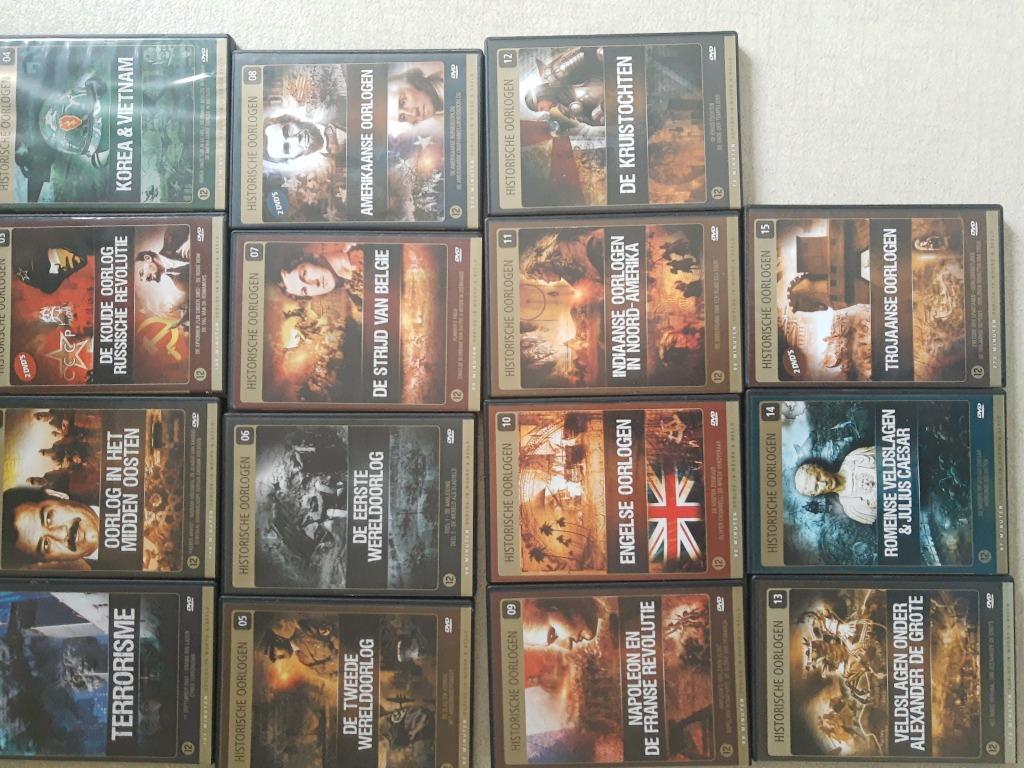 DVD Historische oorlogen - €12/15 stuks, Enlèvement