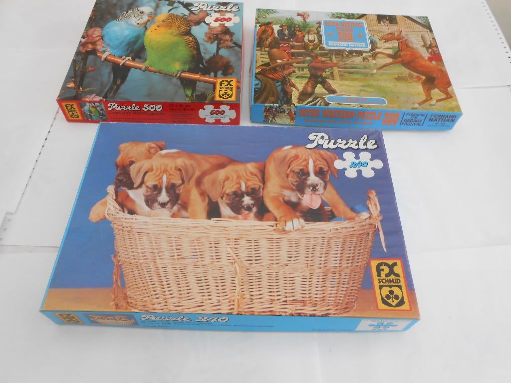 Puzzles, Enlèvement ou Envoi, Moins de 500 pièces, Utilisé, Puzzle
