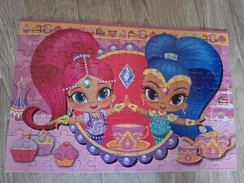 Puzzel Nickelodeon Shimmer & Shine 99 stukjes, Kinderen en Baby's, Ophalen, Meer dan 50 stukjes, Nieuw, 2 tot 4 jaar