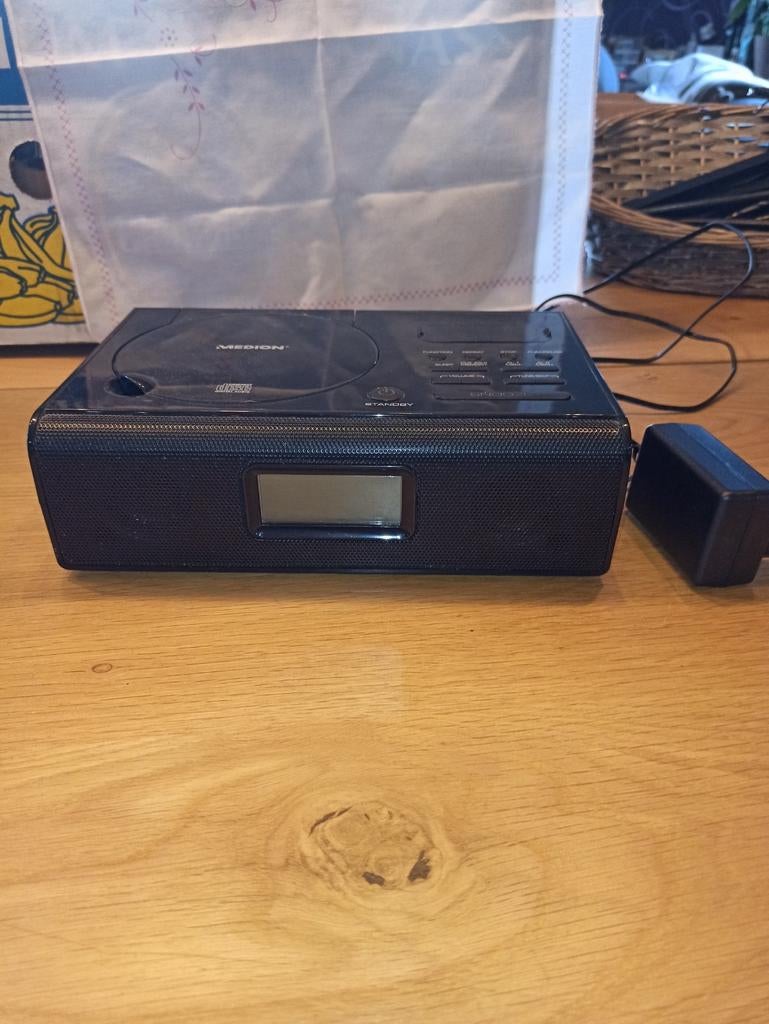 CD-speler/radio/wekker, Enlèvement, Utilisé, Radio, Avec lecteur de CD