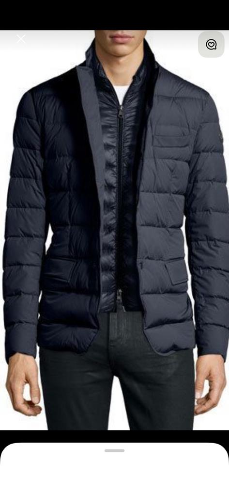 Massimo dutti heren jas vest jack, Verzenden, Zo goed als nieuw, Maat 52/54 (L), Blauw