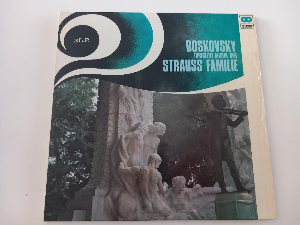Vinyl 2LP Boskovsky dirigeert Strauss Klassiek Viool, Cd's en Dvd's, Vinyl | Klassiek, Ophalen of Verzenden, 12 inch